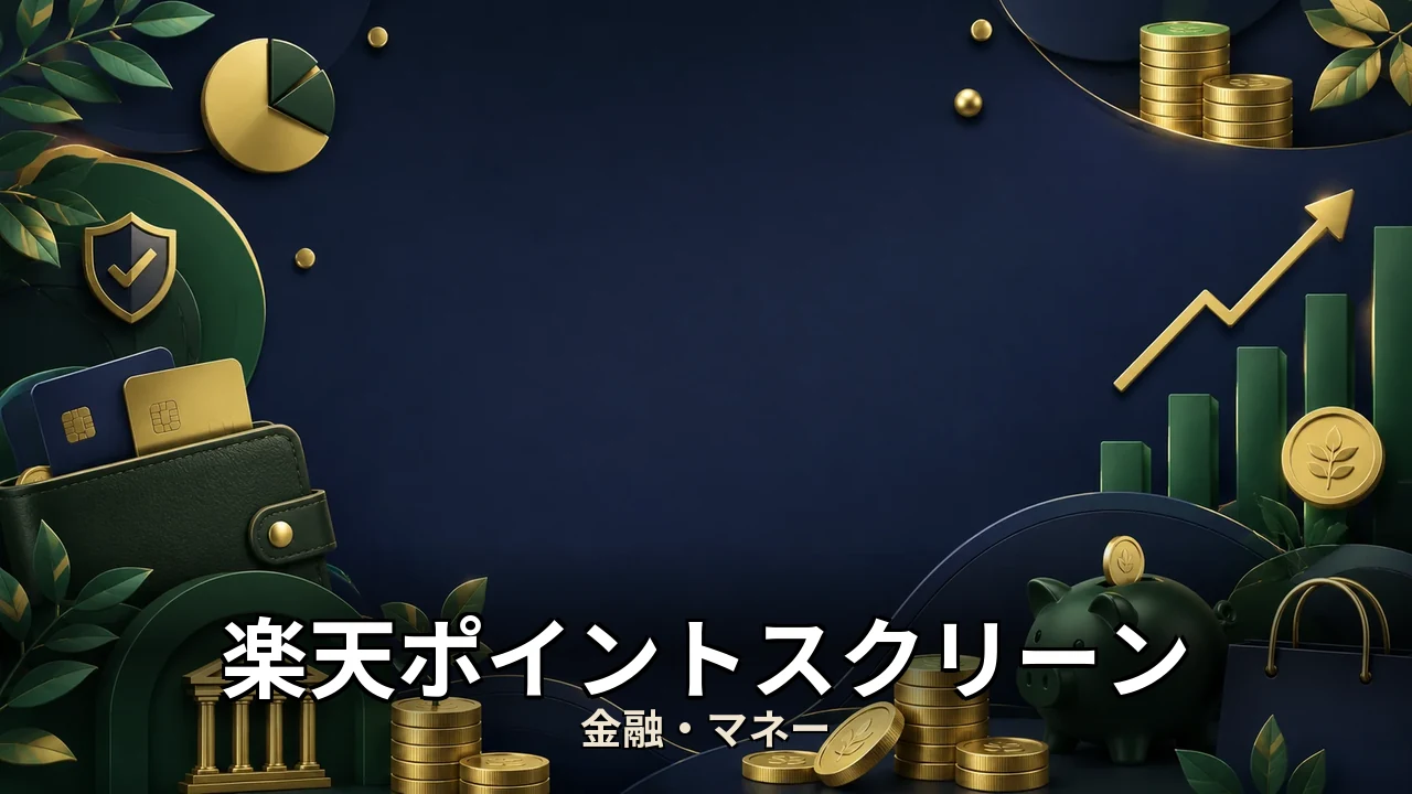 楽天ポイントスクリーン 改悪｜評判・解約・向かない人を本音で解説