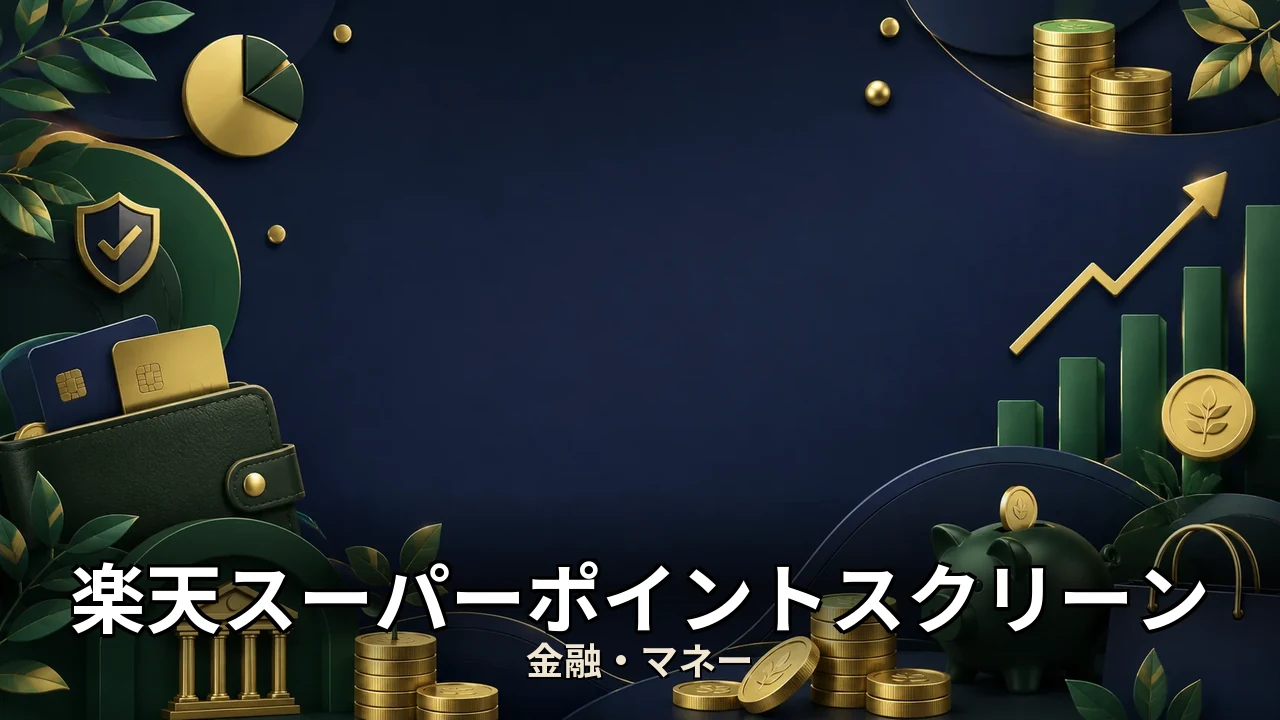楽天スーパーポイントスクリーン 使い方｜評判・解約・向かない人を本音で解説